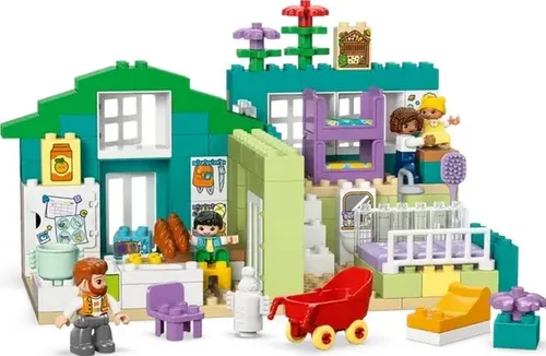 LEGO Duplo Town 10470 Nowoczesny dom rodzinny 3 w 1 z figurkami