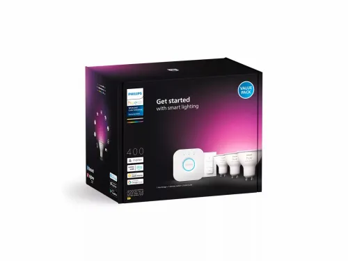 Zestaw Philips Hue White and Colour Ambiance GU10 3szt. + Regulator przyciemniania Dimmer switch