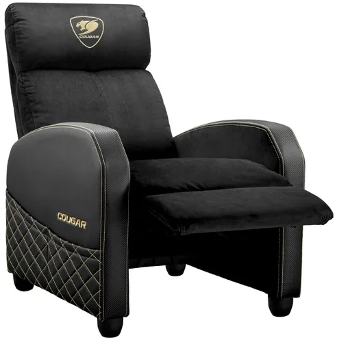 Sofa gamingowa COUGAR Elite Czarno-złoty
