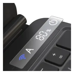 Etui na iPad Pro USAMS Miaoke 12.9 cali Czarny Klawiatura