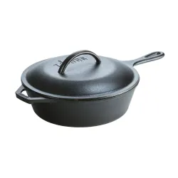 LODGE Cast Iron 26 cm - patelnia żeliwna z pokrywką