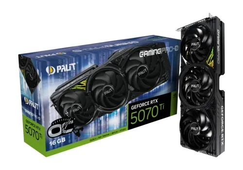 Karta graficzna Palit GeForce RTX 5070 Ti GamingPro-S OC 16GB GDDR7 256bit DLSS 4