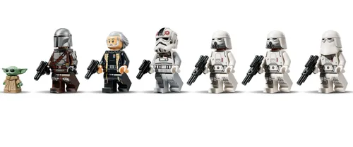 LEGO Star Wars 75454 Mandalorian AT-AT Resztek Imperium, zestaw klocków 10+