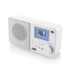 Radioodbiornik JVC RA-E611W-DAB Radio FM DAB+ Biały