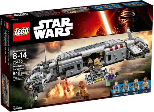 Конструктор Lego Star Wars транспорт сопротивления (75140)