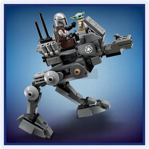 LEGO STAR WARS 75444 Mandalorian i Grogu Atak AT-RT, zestaw klocków +7