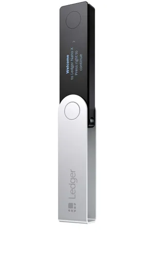 Portfel sprzętowy dla kryptowalut Ledger Nano X