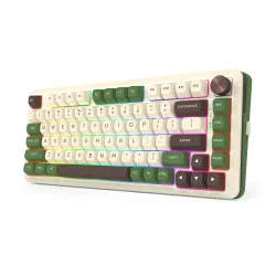 Klawiatura mechaniczna Redragon K681CGC-RGB-PRO Cyrus Dragon Growl Biało-zielony