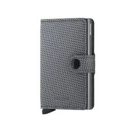 Secrid Miniwallet Karbon RFID Cüzdanı-cool grey