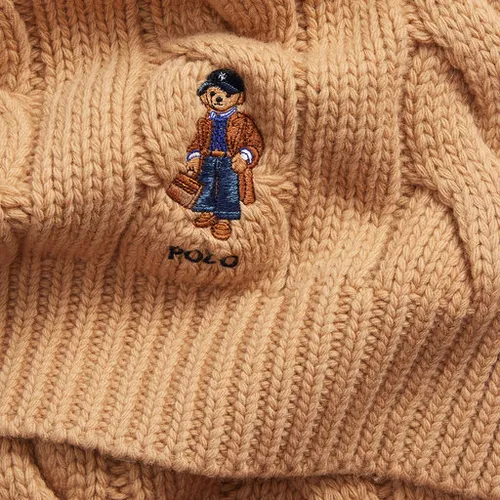 Ralph Lauren Polo Eșarfă 455923616002 Mediu Bej 260