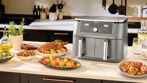 Air fryer Frytkownica beztłuszczowa NINJA Dual Zone Max DZ400EU 9.5 l Szary