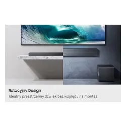 Soundbar Samsung HW-QS700F 3.1.2 Wi-Fi Bluetooth AirPlay Chromecast Dolby Atmos