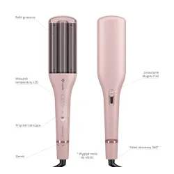 Potrójna lokówka TrueLife HairWaver W6 100W