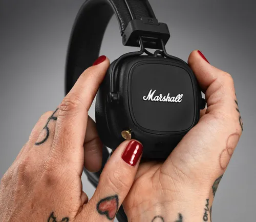 Беспроводные наушники Marshall Major IV Bluetooth Over Ear Bluetooth 5.0 Black