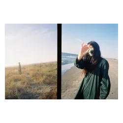 Aparat analogowy Kodak EKTAR H35 Biało-Szary