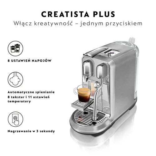 Ekspres Sage Nespresso Creatista Plus SNE800BSS