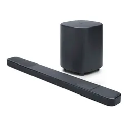 Soundbar JBL BAR 1000 MkII Czarny 7.1.4-kanałowy, Bezprzewodowy Subwoofer, 4K, Dolby Atmos, HDMI eARC, DTS:x, MultiBeam™ 3.0