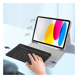 Etui na iPad TECH-PROTECT Sc Pen Szary Klawiatura