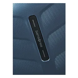 Маленький расширяемый чемодан Samsonite Attrix 55 см (23/26 см) - steel blue