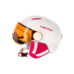 Kask narciarski dziecięcy z szybą HEAD MAJA VISOR - Rozmiar - XS/S