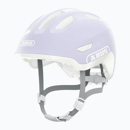 Kask rowerowy dziecięcy ABUS Smiley 3.0 ACE LED pure lavender