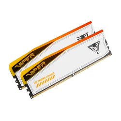 Pamięć RAM Patriot Viper Elite 5 RGB TUF Gaming Alliance DDR5 32GB (2 x 16GB) 6600 CL34 Biały