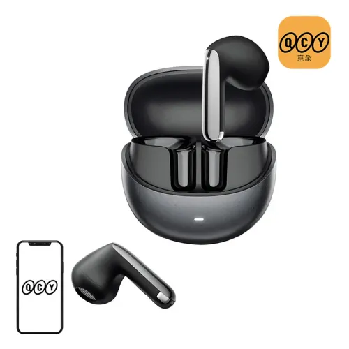 Słuchawki bezprzewodowe QCY AilyBuds Pro+ HT10 Pro, ANC Douszne Bluetooth 5.3 Czarny
