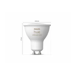 Oświetlenie LED Philips Hue White and Colour Ambiance GU10 1szt.