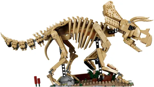 LEGO Jurassic World 77985 Szkielety dinozaurów: triceratops, zestaw klocków
