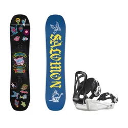 Deska snowboardowa Salomon Grail + wiązania Goodtime XS Black 2024