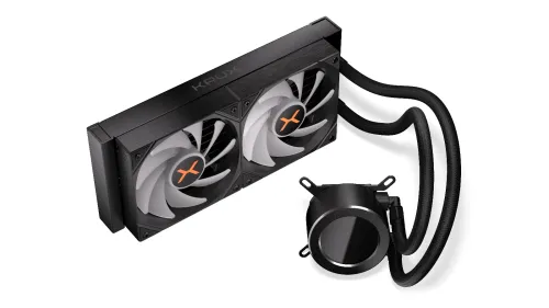 Chłodzenie Krux HydroGlance 240 ARGB LCD Czarny