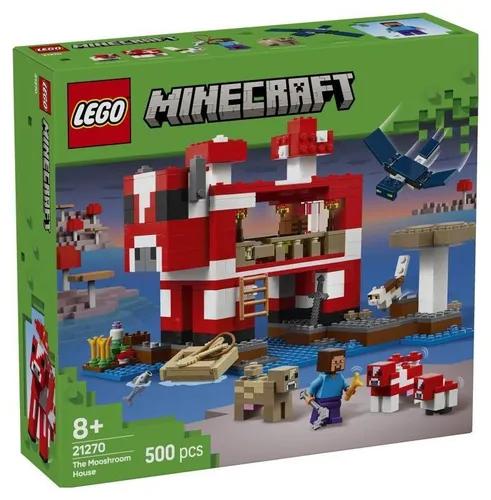 LEGO Minecraft 21270 Грибной домик для коровы