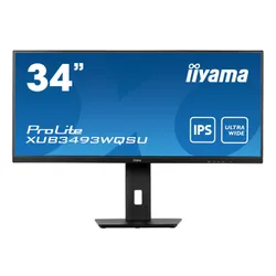 Monitor iiyama ProLite XUB3493WQSU-B5 34" UWQHD IPS 75Hz 4ms