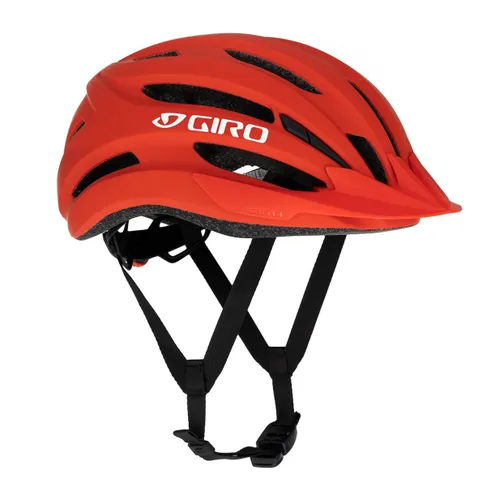 Kask rowerowy Giro Register II matte bright red/white
