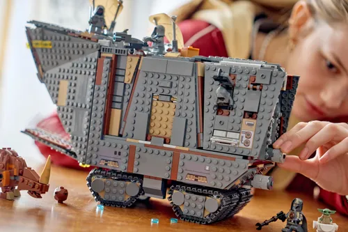 LEGO 75453 Star Wars: Мандалорский песчаный краулер джавов, набор кубиков 14+