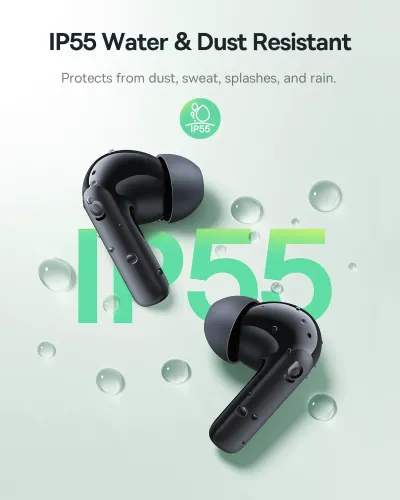 Słuchawki bezprzewodowe Baseus Bass BP1 NC Doknałowe Bluetooth 6.0 Niebieski