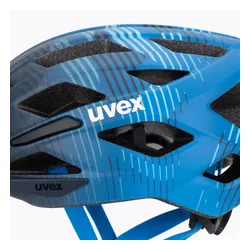 Kask rowerowy dziecięcy UVEX Air Wing 2 CC dusk/bubble blue matt