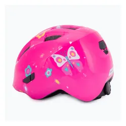 Kask rowerowy dziecięcy ABUS Smiley 3.0 pink butterfly