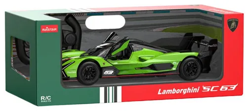 Zdalnie sterowane auto na pilota zielone