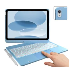 Etui z klawiaturą TYPECASE Flexbook Touch do iPad Niebieski