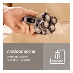 Golarka do głowy PHILIPS Head Pro Seria 7000 HS7980/15 Na mokro i sucho