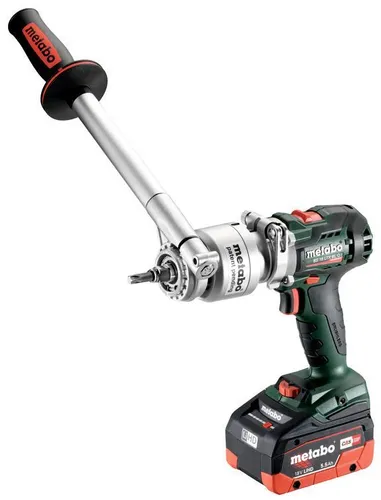 PowerX3 Metabo BS 18 LTX BL Q ve 2x5 uçlu akülü matkap. 5Ah