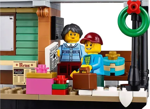 Конструктор Lego Creator Expert Станция в зимней деревне (10259)