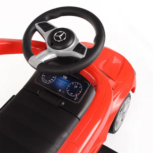 Jeździk Mercedes 4w1 chodzik, pchacz c-class 63 amg, jeździdełko dla dzieci, autko