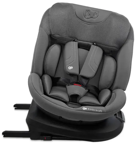 Fotelik samochodowy KINDERKRAFT Xpedition 3 I-Size 40-150 cm (0-22 kg) Szary