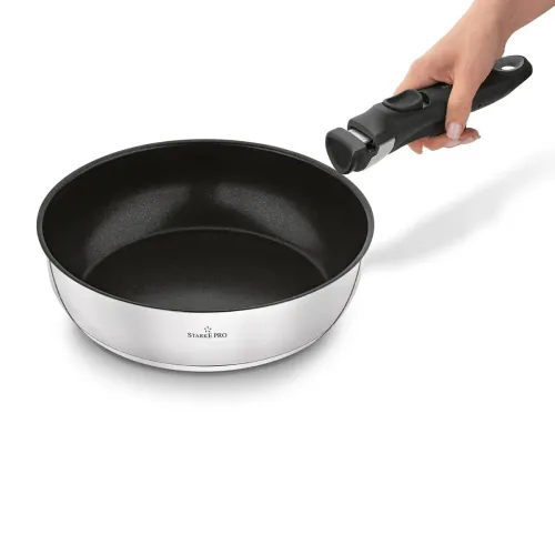 Zestaw 3 patelni z odpinaną rączką Starke Pro Susvid 20 cm 24 cm 28 cm