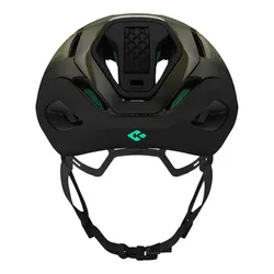 Kask rowerowy LAZER Vento KinetiCore Czarno-zielony Szosowy z możliwością zamontowania lampki (rozmiar M)