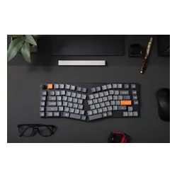 Klawiatura KEYCHRON K15 Max (Alice Layout) QMK Wireless Custom Mechanical Gateron Brown 2.0 Low Profile Switch