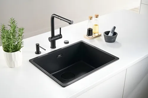 Bateria FRANKE Active L Pull-out spray 115.0653.382 Czarny mat