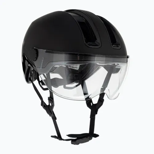 Kask rowerowy ABUS Hud-y Ace velvet black